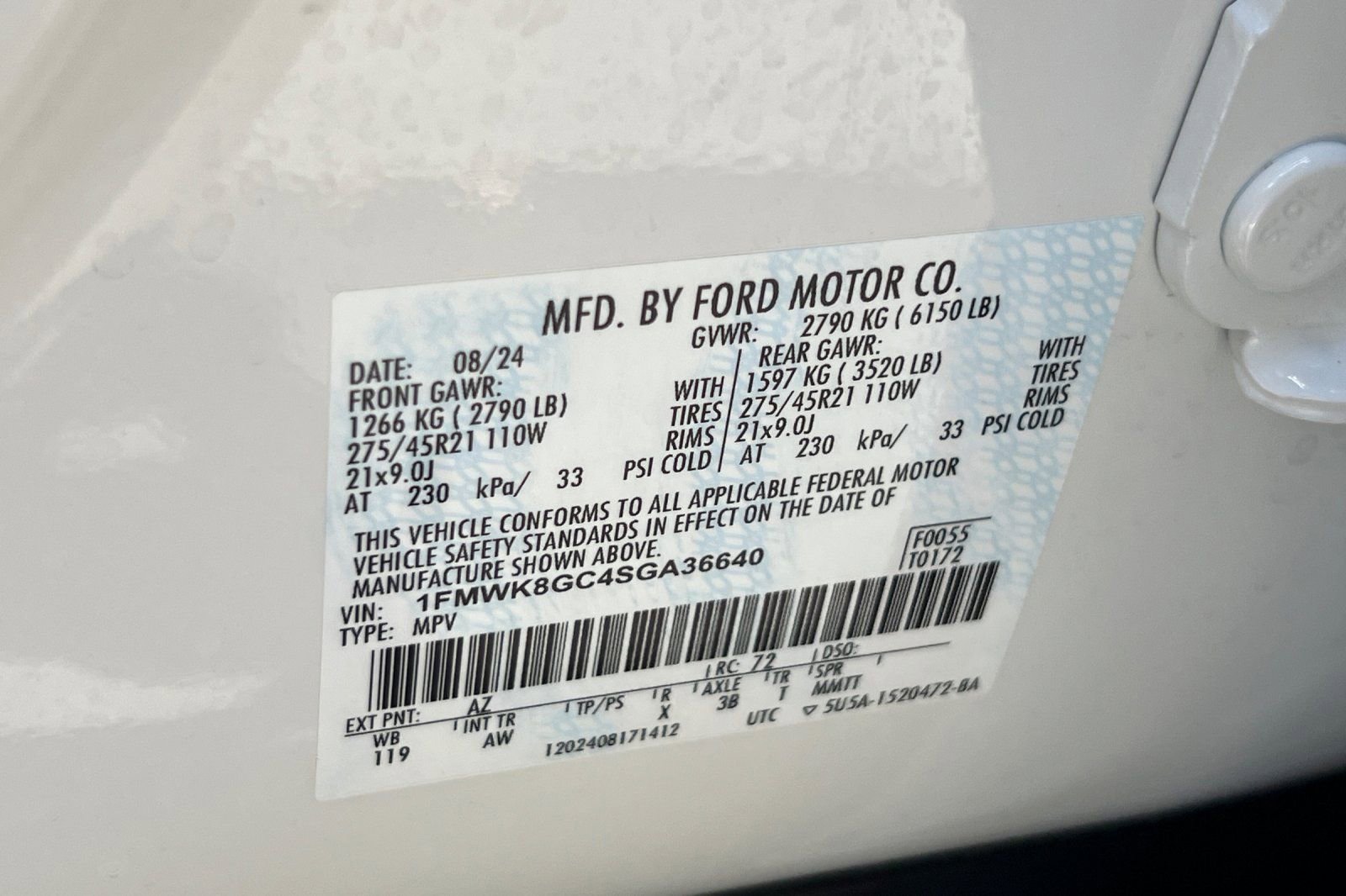 Certified 2025 Ford Explorer ST AWD/4WD image 29