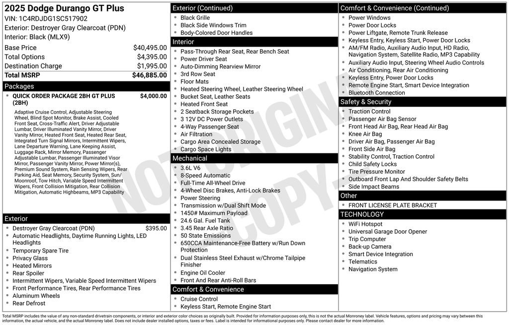 Used 2025 Dodge Durango GT AWD/4WD image 6