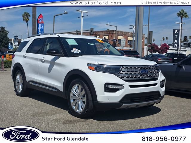 Certified 2021 Ford Explorer Limited w/ Hybrid Equipment Group 310A RWD image 1