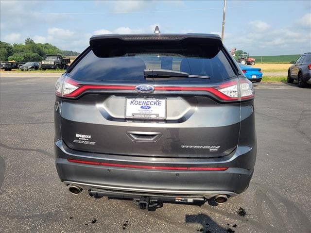 Certified 2018 Ford Edge Titanium w/ Equipment Group 301A AWD/4WD image 6