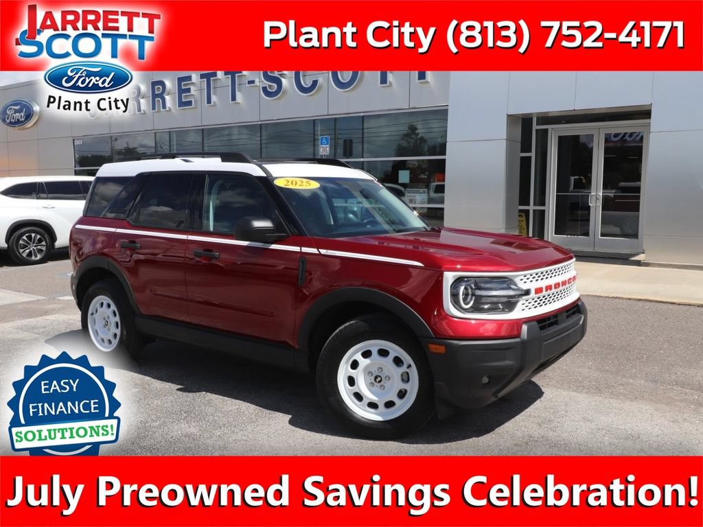 Certified 2025 Ford Bronco Sport Heritage w/ Convenience Package