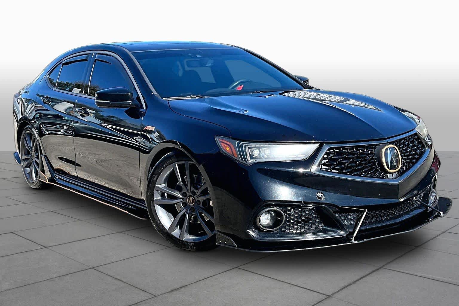 Used 2018 Acura TLX w/ Technology & A-SPEC Package FWD image 3