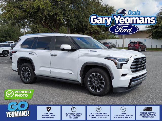 Used 2024 Toyota Sequoia Limited w/ Tow Technology Package AWD/4WD image 1