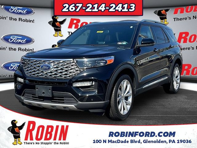 Certified 2024 Ford Explorer Platinum w/ Technology Package AWD/4WD image 3