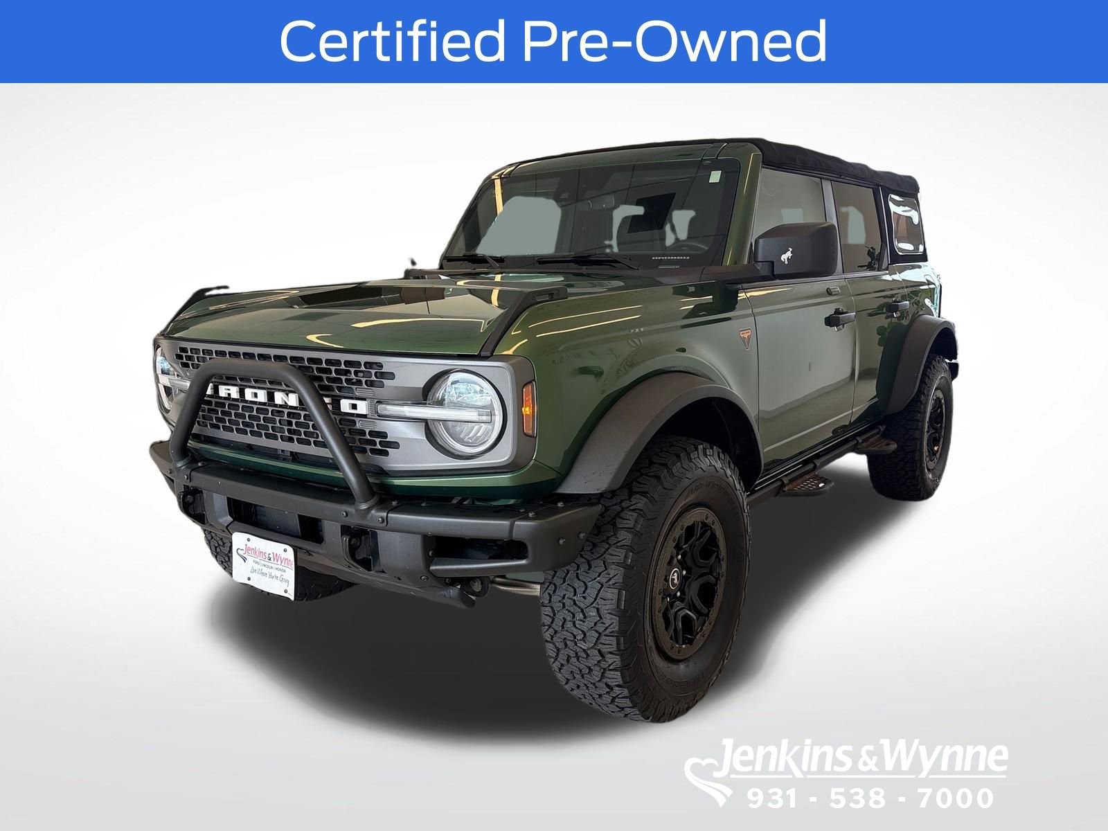 Certified 2022 Ford Bronco Badlands w/ Sasquatch Package AWD/4WD image 1