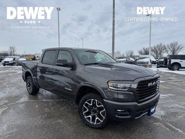 Used 2025 RAM 1500 Laramie w/ Sport Appearance Package image 1