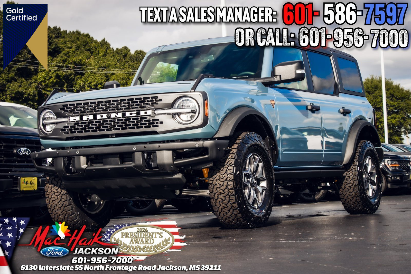 Certified 2024 Ford Bronco Badlands