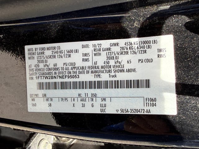 Certified 2022 Ford F250 Lariat w/ Lariat Ultimate Package AWD/4WD image 34