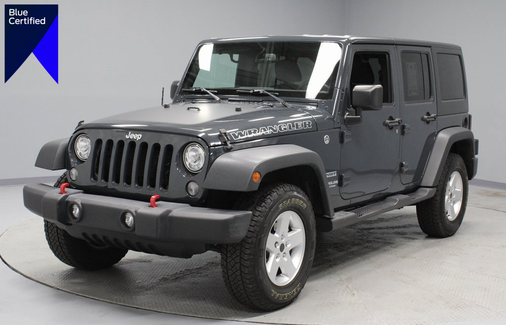 Used 2017 Jeep Wrangler Unlimited Sport w/ Quick Order Package 24S