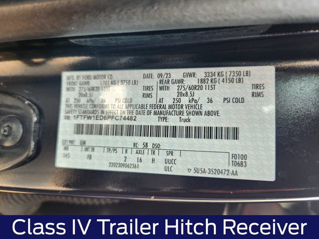 Certified 2023 Ford F150 XLT w/ Equipment Group 302A High AWD/4WD image 27
