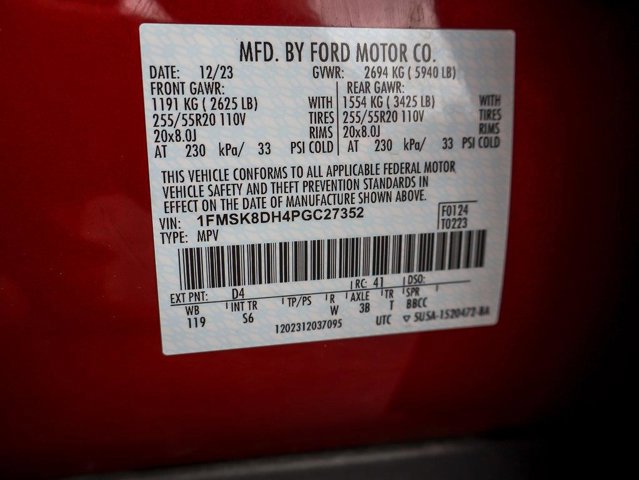 Certified 2023 Ford Explorer XLT w/ Equipment Group 202A AWD/4WD image 36