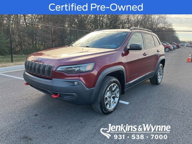 Used 2020 Jeep Cherokee Trailhawk w/ Cold Weather Group image 1