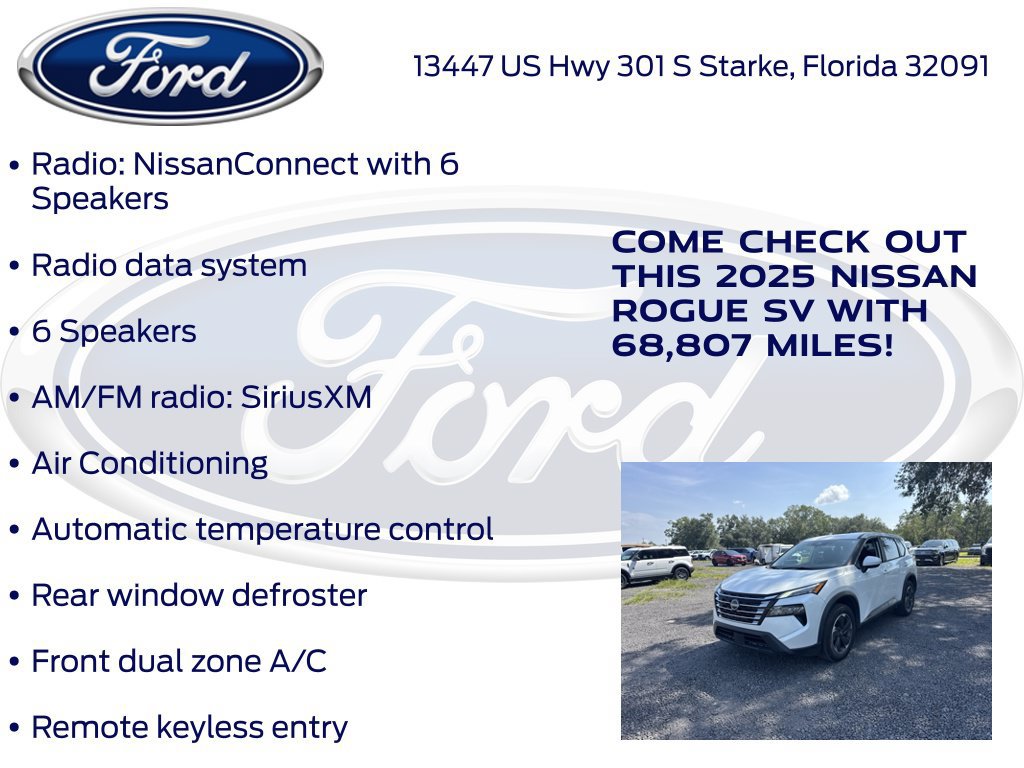 Used 2025 Nissan Rogue SV AWD/4WD image 17