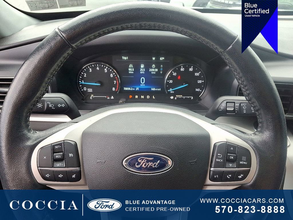 Certified 2021 Ford Explorer XLT w/ Equipment Group 202A image 20