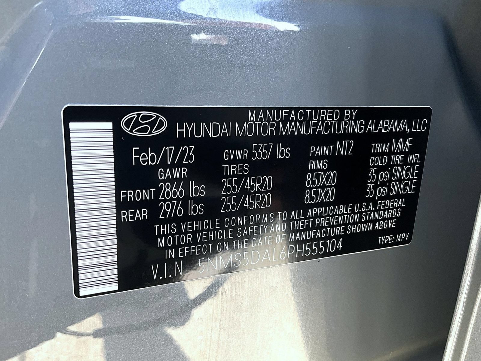 Used 2023 Hyundai Santa Fe Calligraphy AWD/4WD image 27