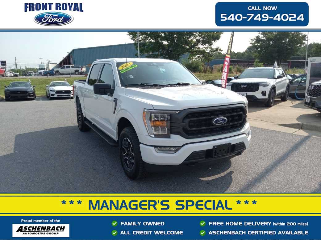 Certified 2023 Ford F150 XLT w/ Equipment Group 302A High