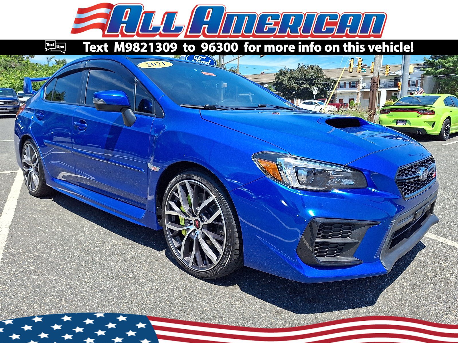 Used 2021 Subaru WRX STI AWD/4WD image 1