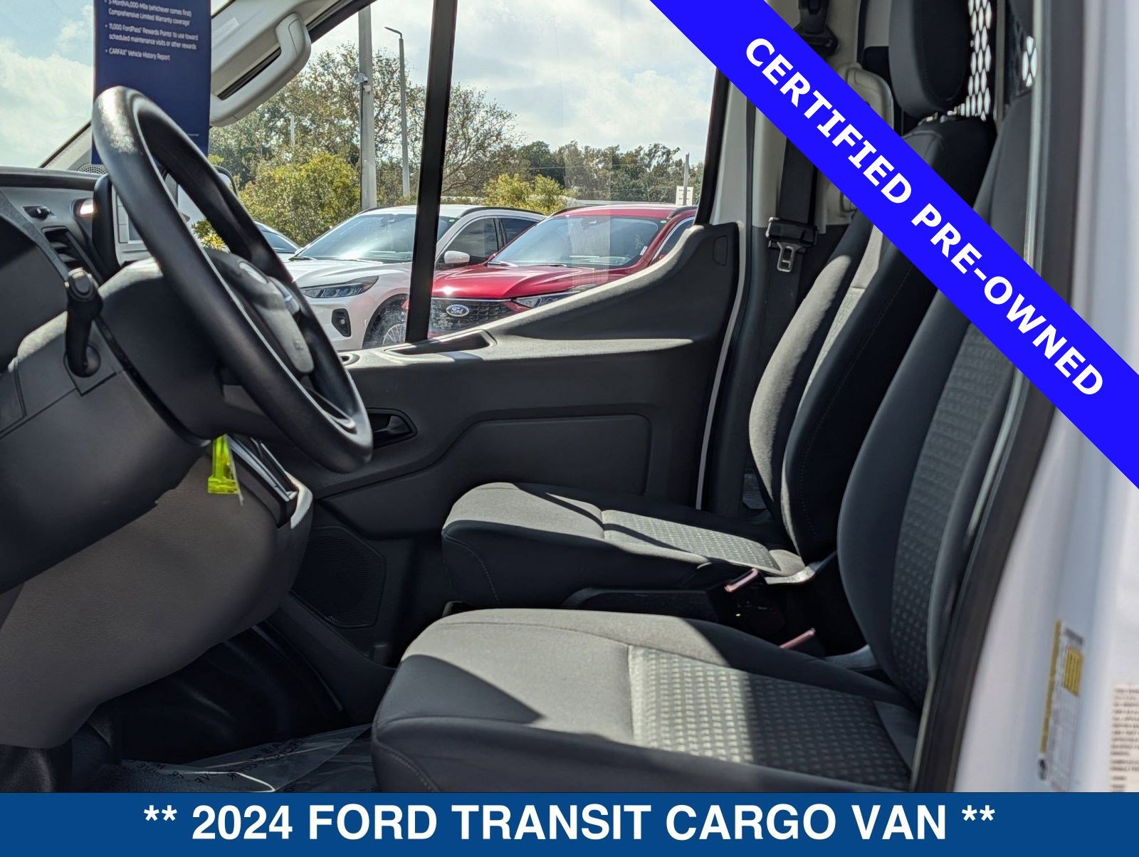 Certified 2024 Ford Transit 250 Low Roof w/ Exterior Upgrade Package RWD image 18