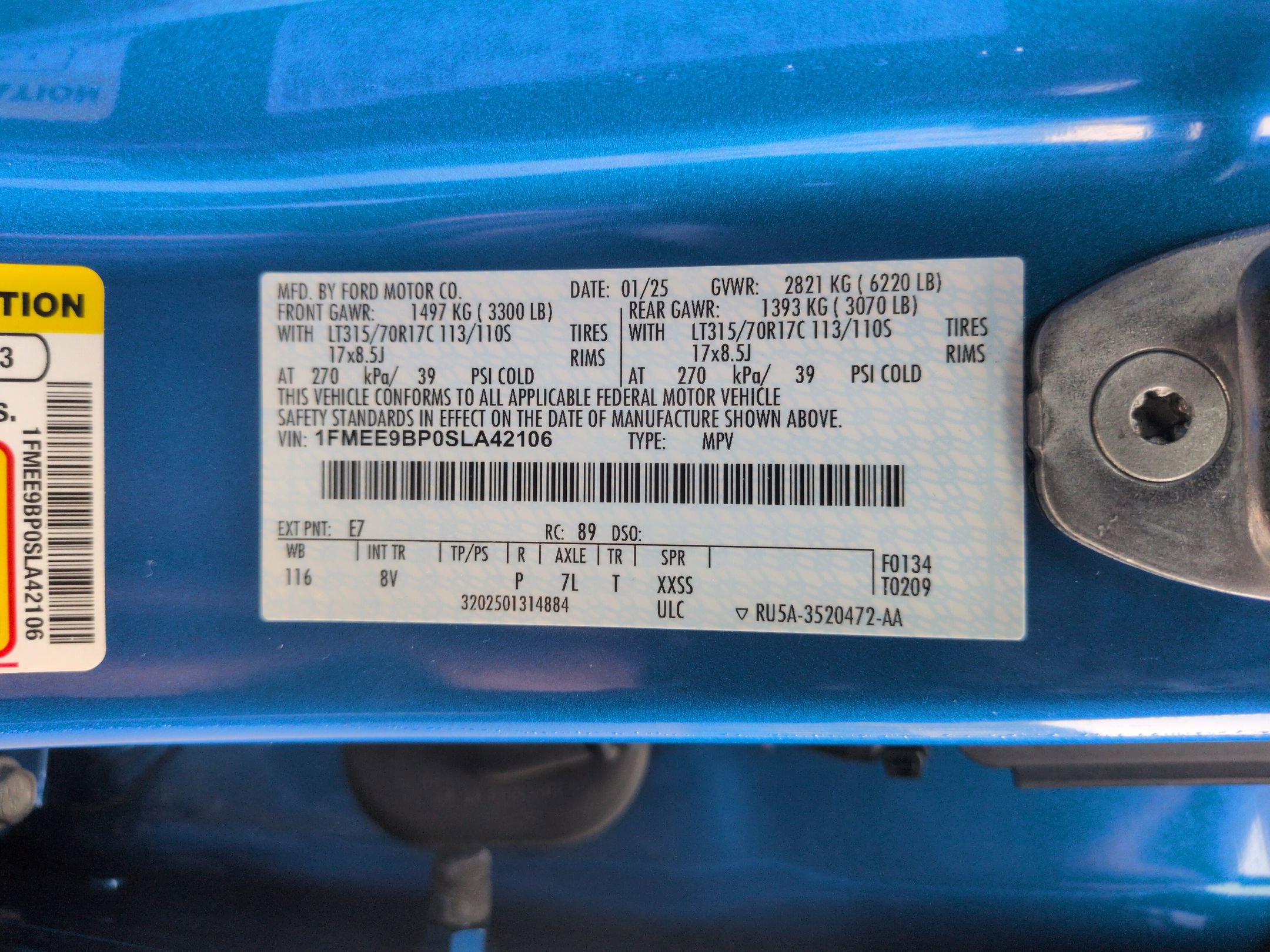 Certified 2025 Ford Bronco Badlands AWD/4WD image 39