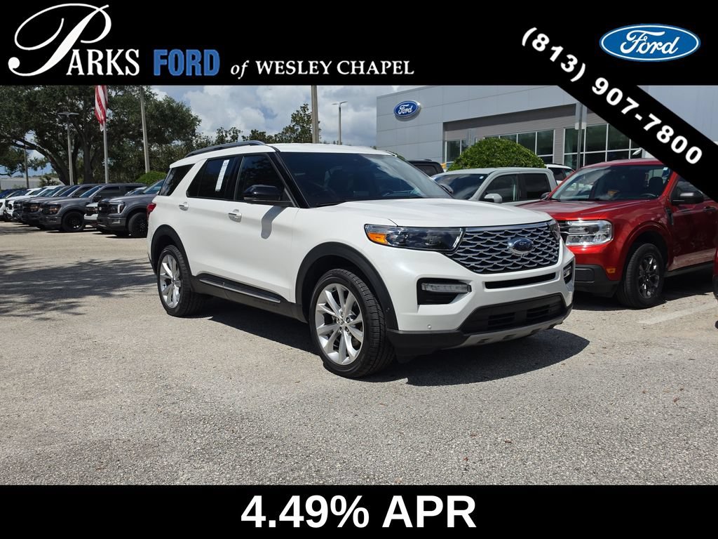 Certified 2022 Ford Explorer Platinum w/ Equipment Group 601A