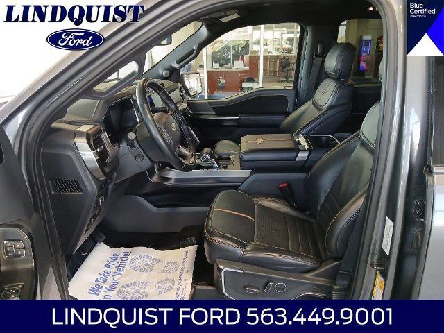 Certified 2022 Ford F150 Platinum w/ Equipment Group 701A High image 12