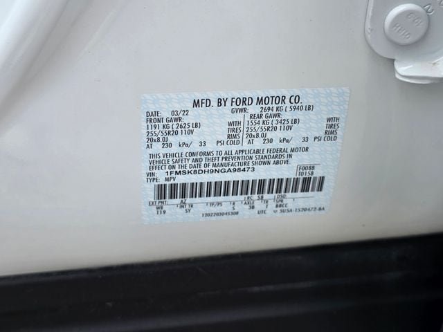 Certified 2022 Ford Explorer XLT w/ Equipment Group 202A AWD/4WD image 27