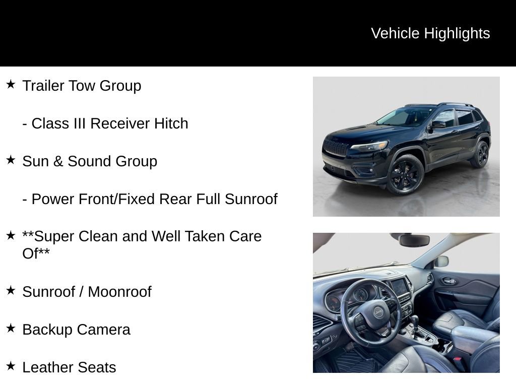 Used 2021 Jeep Cherokee Latitude Lux w/ Sun & Sound Group image 11