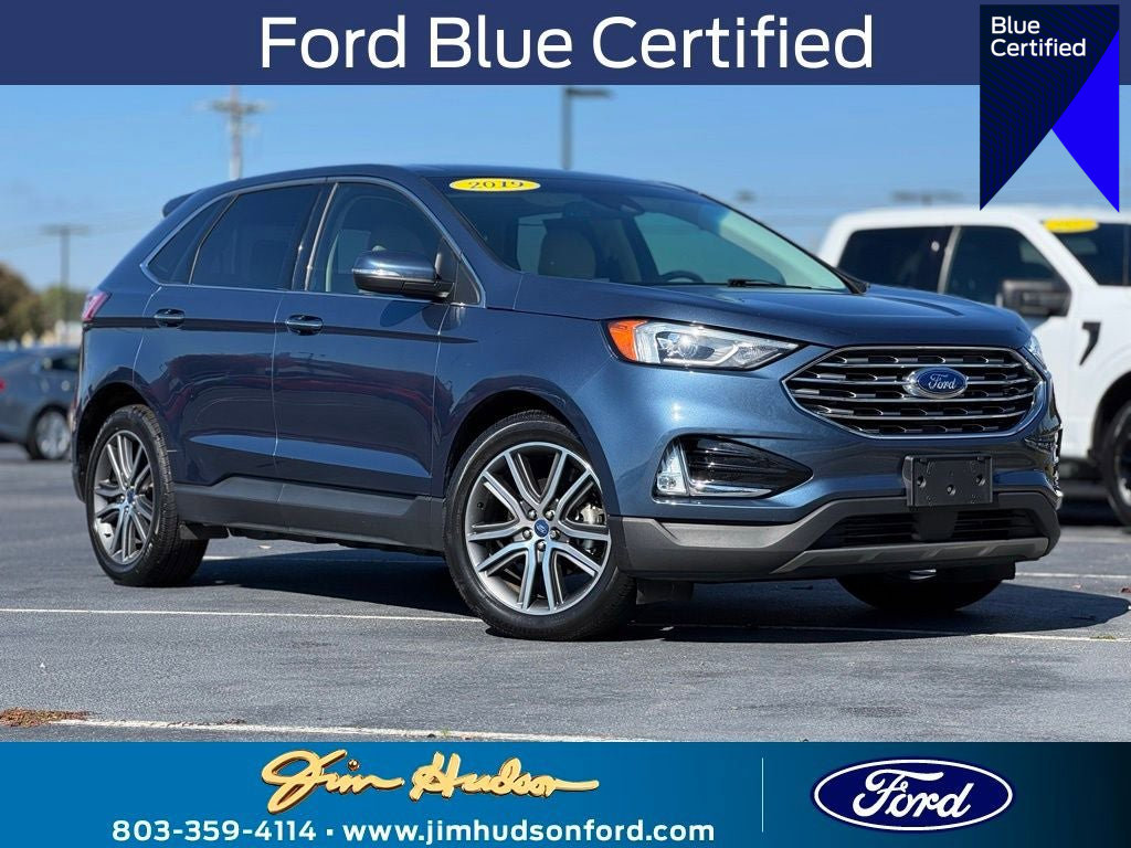 Certified 2019 Ford Edge Titanium w/ Cold Weather Package