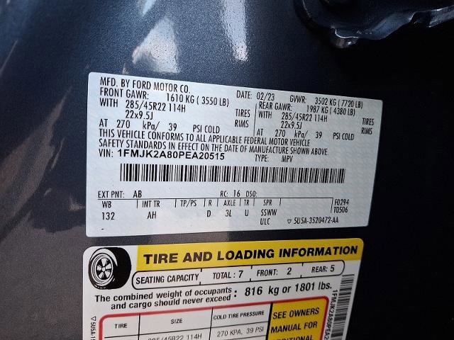 Certified 2023 Ford Expedition Max Limited image 24