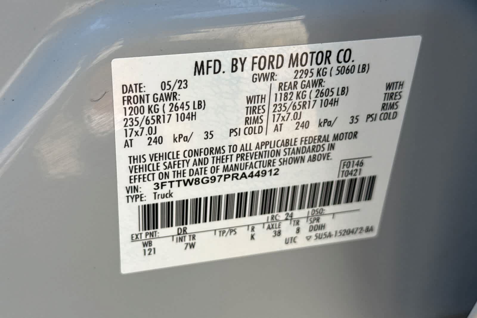 Certified 2023 Ford Maverick Tremor AWD/4WD image 26