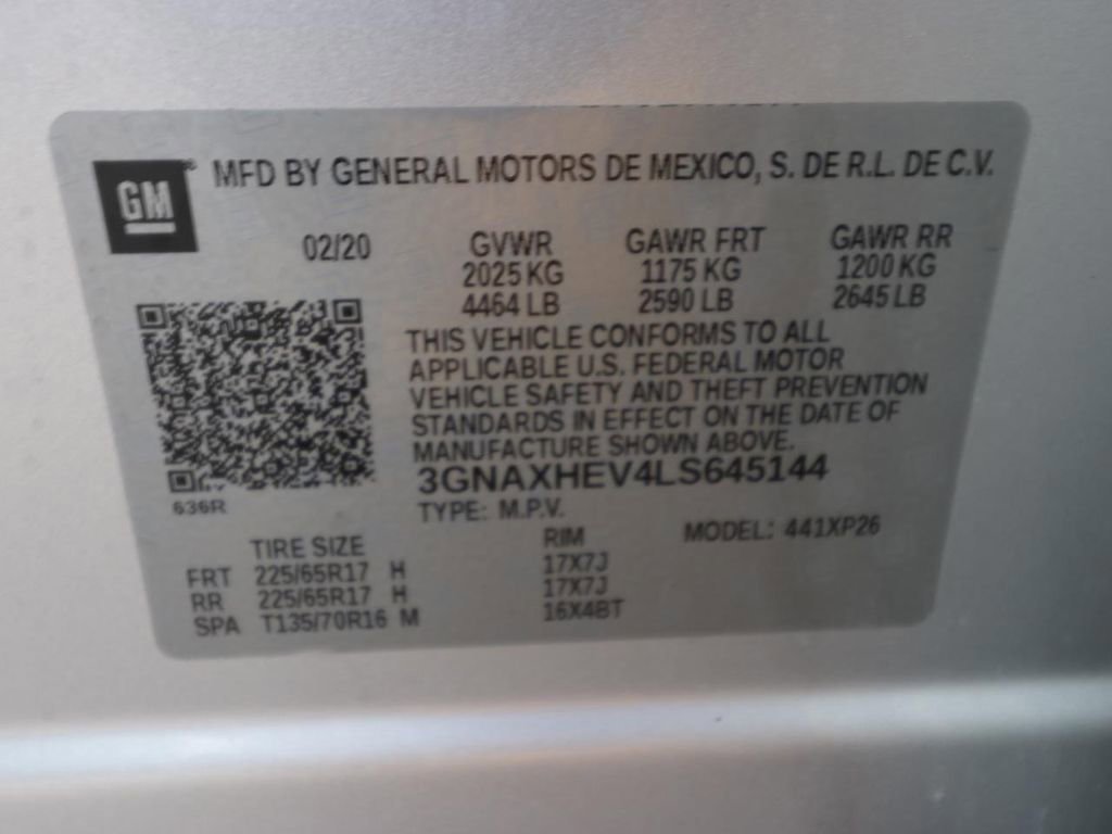 Used 2020 Chevrolet Equinox LS w/ LS Convenience Package image 25