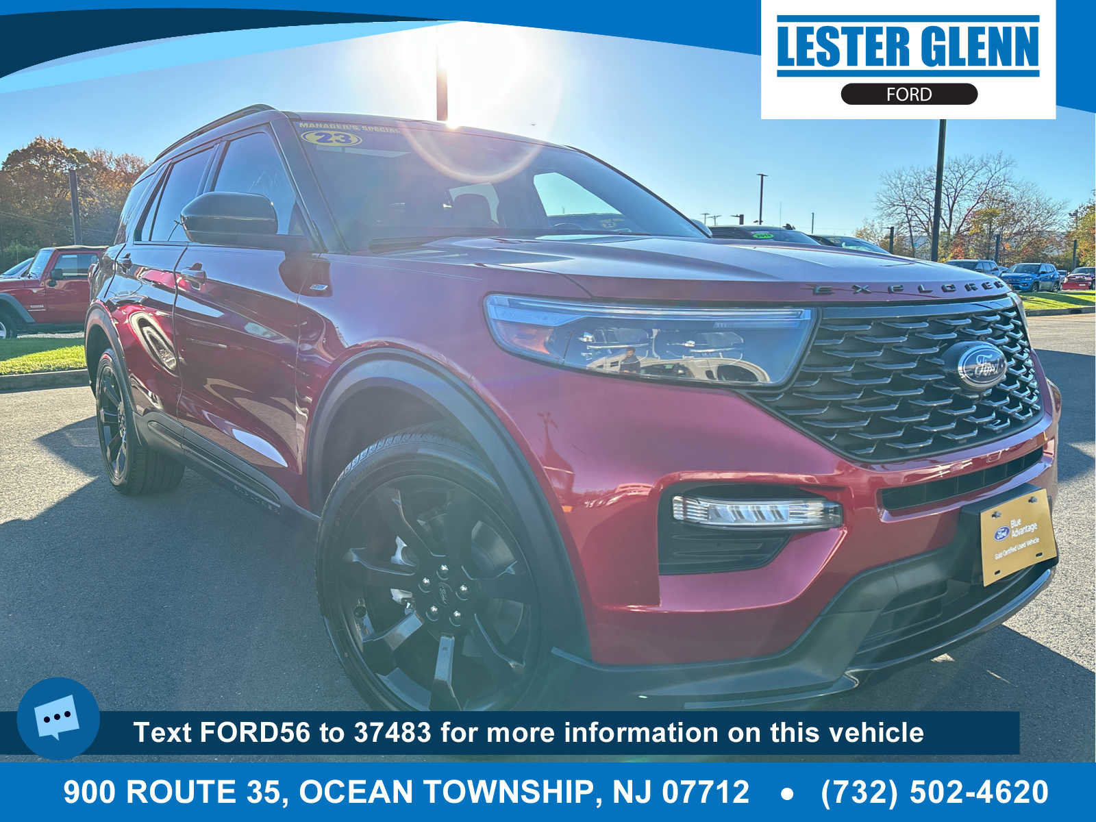 Certified 2023 Ford Explorer ST-Line w/ Class IV Trailer Tow Package image 7