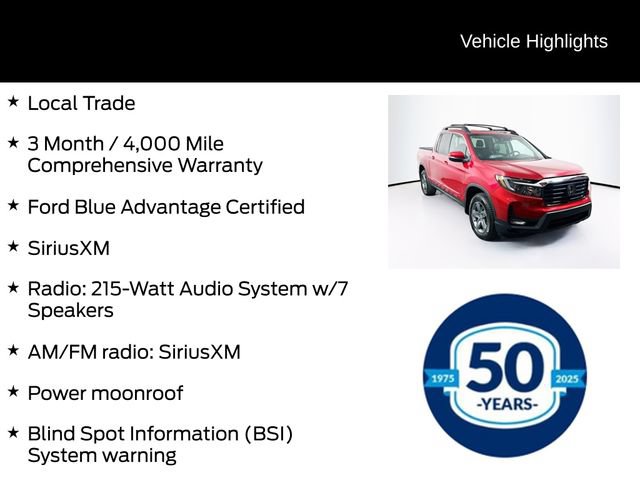 Used 2022 Honda Ridgeline RTL image 5