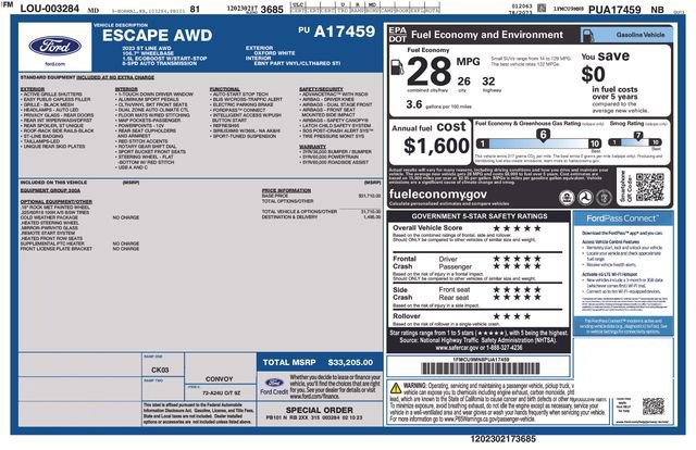 Certified 2023 Ford Escape ST-Line image 26