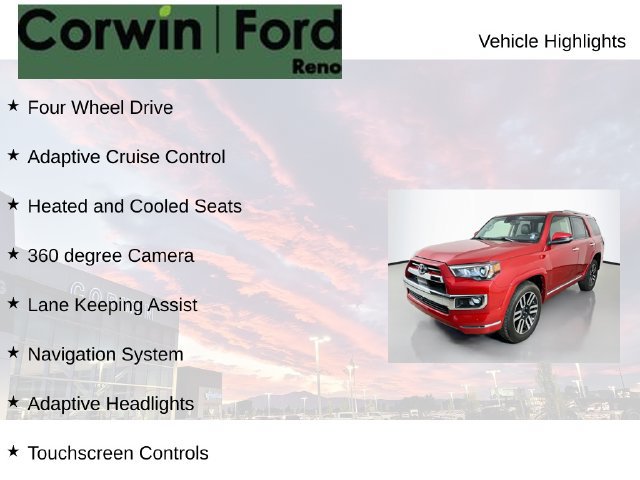 Used 2022 Toyota 4Runner Limited w/ Wilderness Package (TMS) AWD/4WD image 8