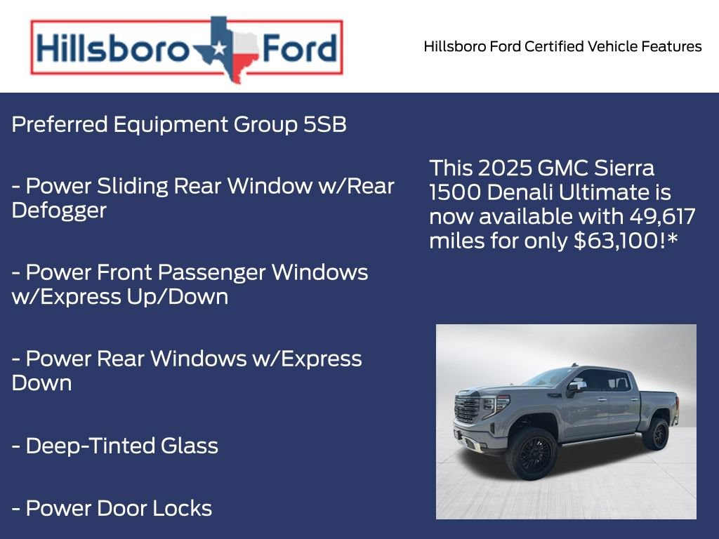 Used 2025 GMC Sierra 1500 Denali Ultimate AWD/4WD image 5