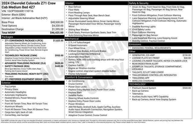 Used 2024 Chevrolet Colorado Z71 w/ Z71 Convenience Package 2 image 18