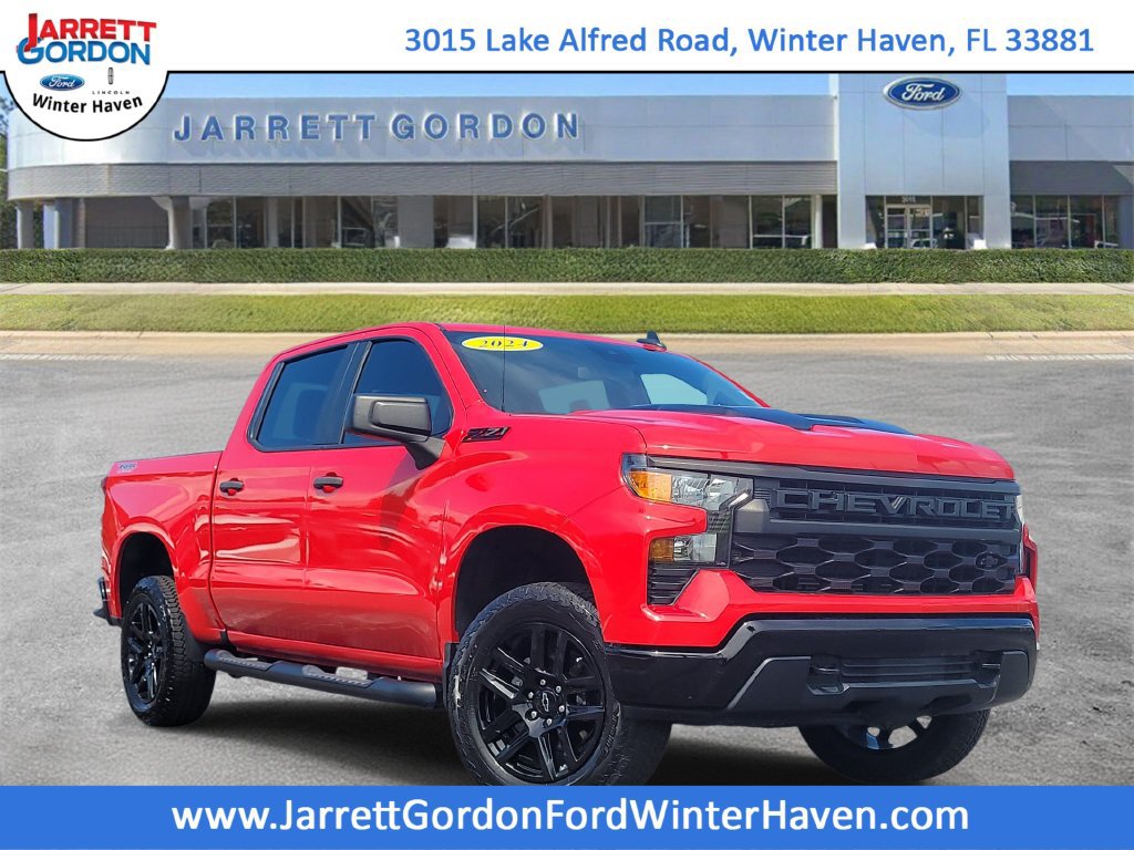 Used 2024 Chevrolet Silverado 1500 Custom Trail Boss w/ Turbomax Blackout Package