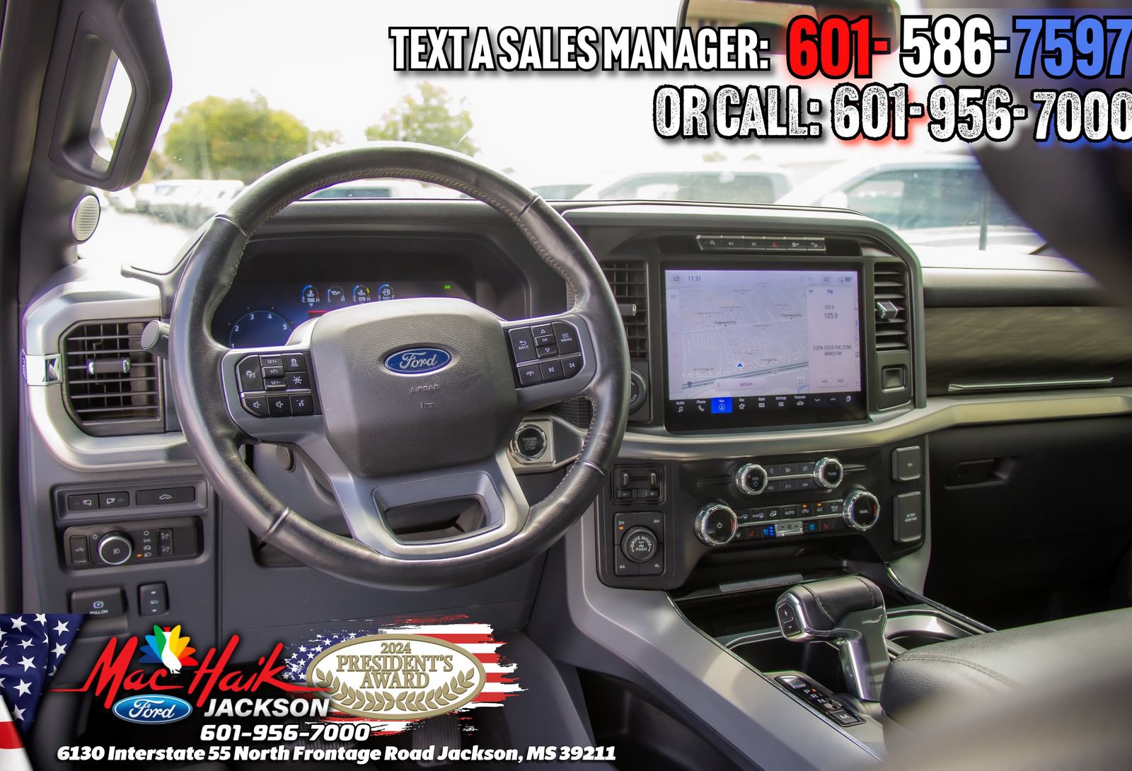 Certified 2024 Ford F150 Lariat w/ Equipment Group 502A High AWD/4WD image 7
