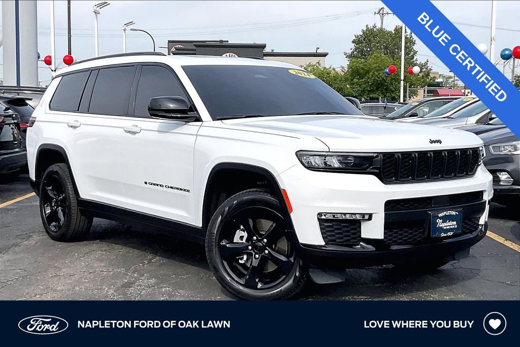 Used 2024 Jeep Grand Cherokee L Limited w/ Black Appearance Package AWD/4WD image 1