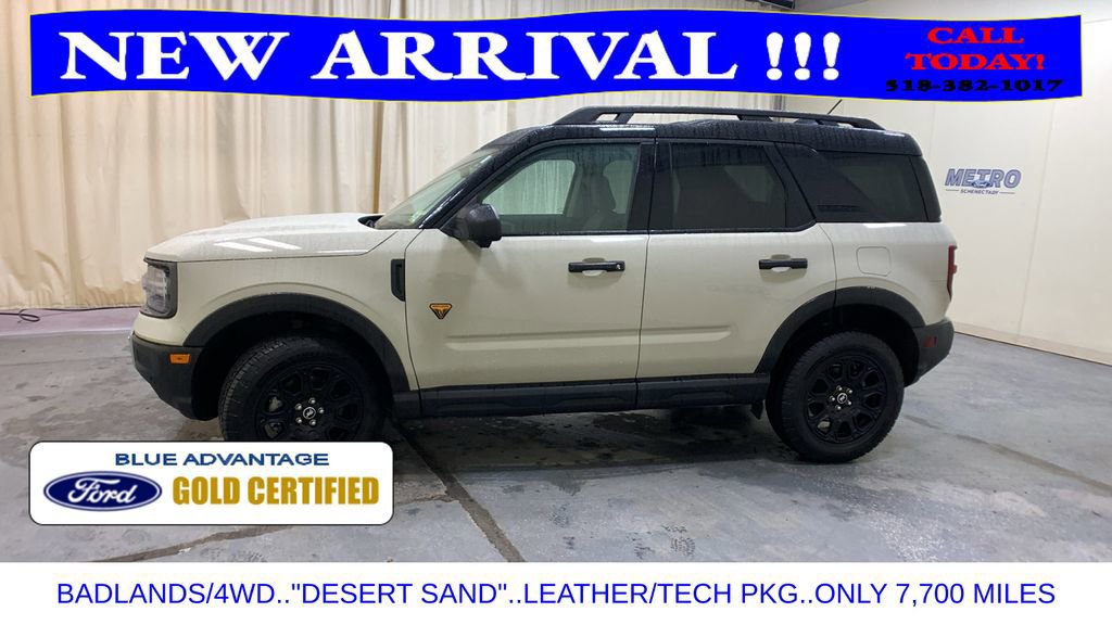 Certified 2025 Ford Bronco Sport Badlands w/ Badlands Tech Package image 3