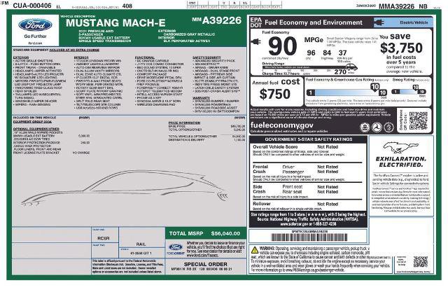 Certified 2021 Ford Mustang Mach-E Premium image 10