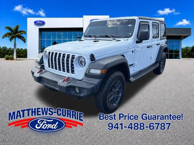 Used 2024 Jeep Wrangler Unlimited Sport AWD/4WD image 7