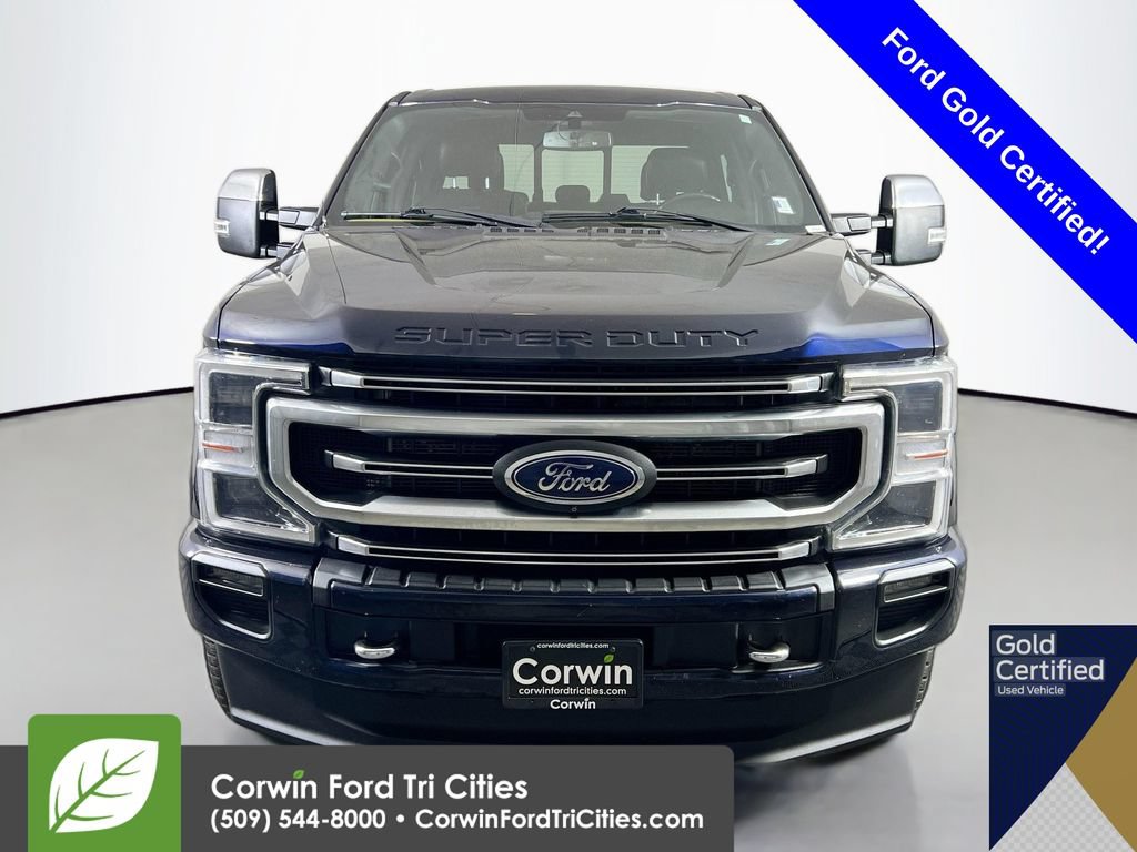 Certified 2021 Ford F350 Platinum AWD/4WD image 4