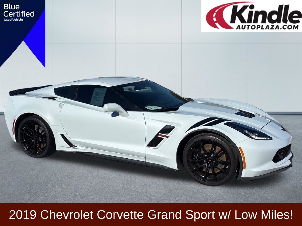 Used 2019 Chevrolet Corvette Grand Sport w/ Carbon Flash Badge Package