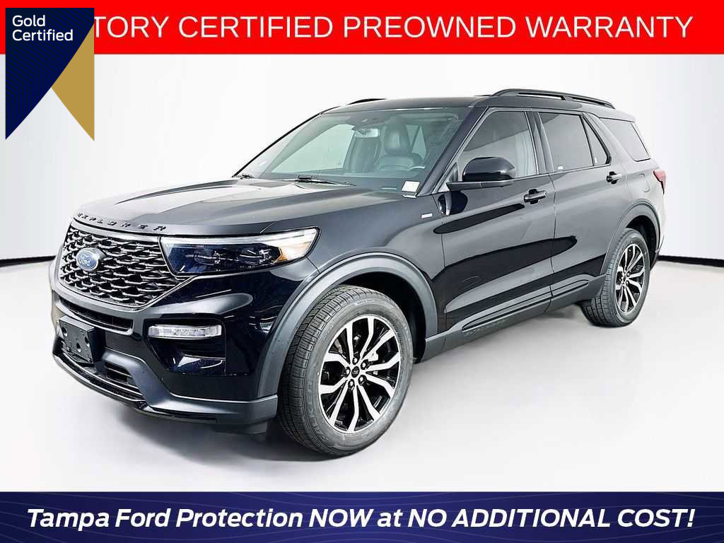 Certified 2022 Ford Explorer ST-Line w/ Class IV Trailer Tow Package