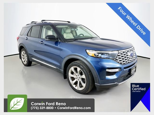 Certified 2020 Ford Explorer Platinum w/ Premium Technology Package image 1