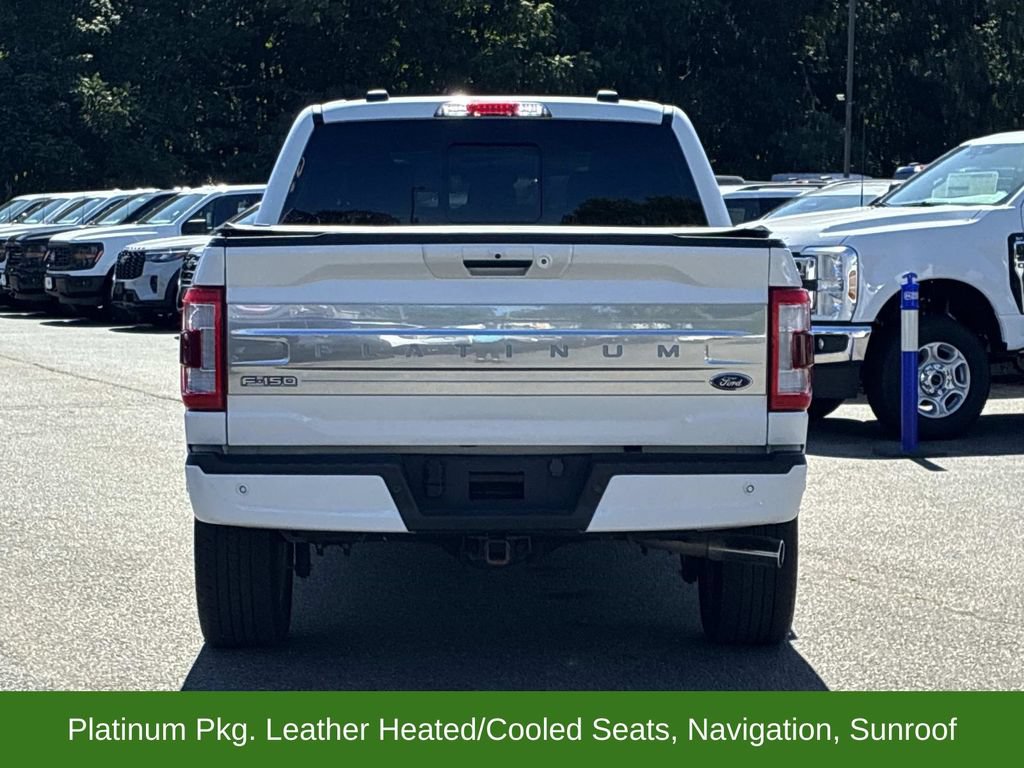 Certified 2023 Ford F150 Platinum w/ Equipment Group 701A High AWD/4WD image 6