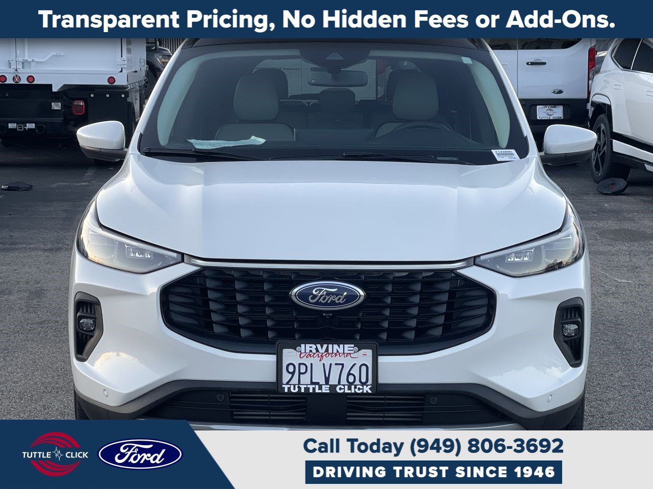 Certified 2024 Ford Escape Platinum w/ Class II Trailer Tow Package image 6