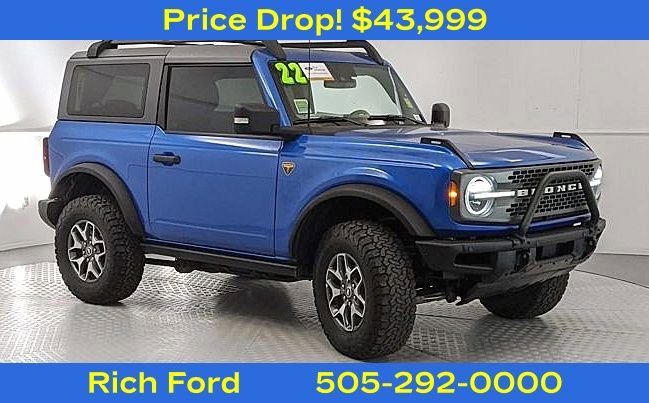 Certified 2022 Ford Bronco Badlands